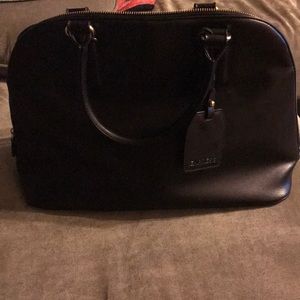 Express black tote.